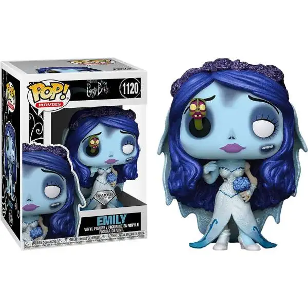 Funko Corpse Bride POP! Movies Emily Exclusive Vinyl Figure #1120 [Diamond Collection]