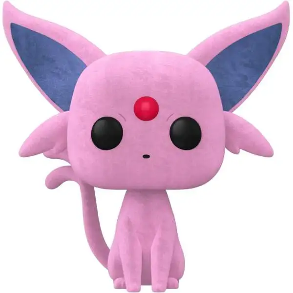 Funko Pokemon POP! Games Espeon Exclusive Vinyl Figure [Flocked]