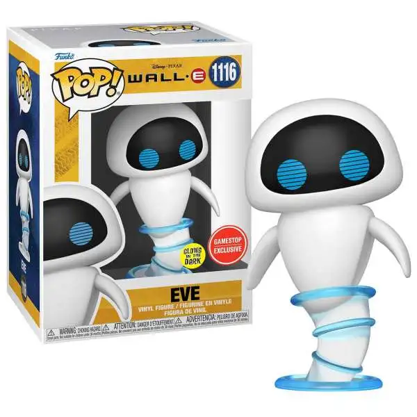 Funko Wall-E POP! Disney Eve Exclusive Vinyl Figure #1116 [Glow-in-the-Dark]