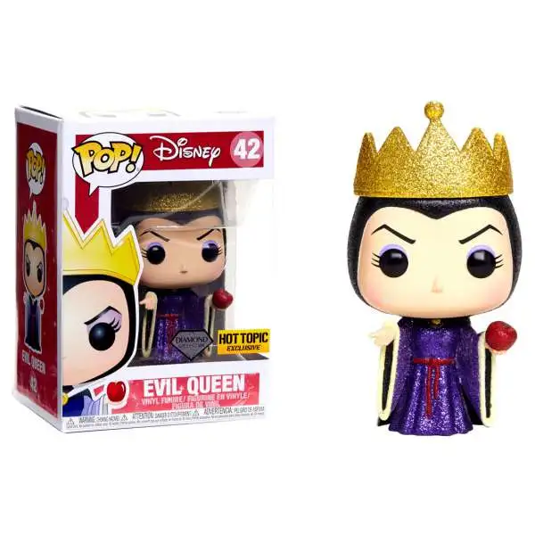 Funko Snow White POP! Disney Evil Queen Exclusive Vinyl Figure #42 [Diamond Collection, Damaged Package]