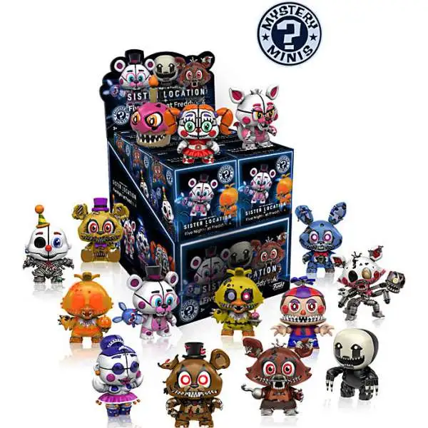 Funko Five Nights at Freddy's Mystery Minis Sister Location Mystery Box [12 Packs]