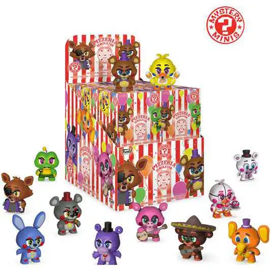 Funko Five Nights at Freddy's Mystery Minis Pizzeria Simulator Mystery Box [12 Packs]
