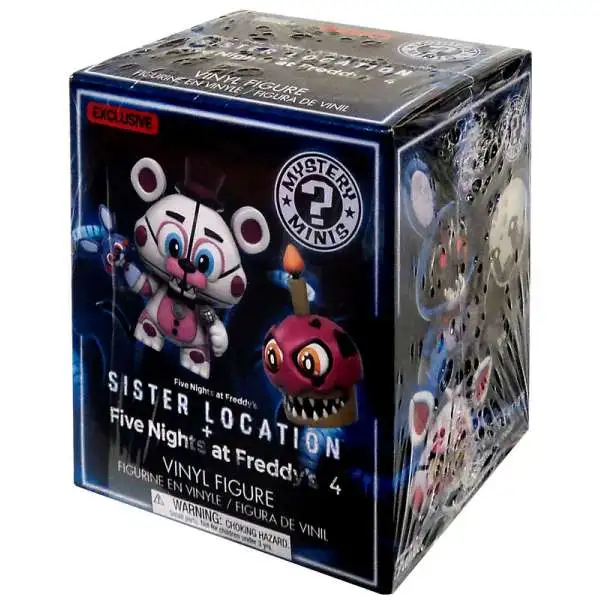 Funko Five Nights at Freddy's Mystery Minis Sister Location Exclusive Mystery Pack [1 RANDOM Figure]