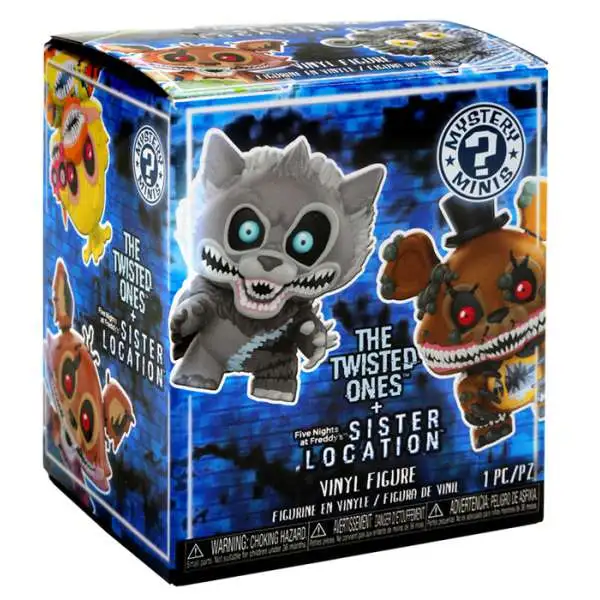 Funko Five Nights at Freddy's Mystery Minis The Twisted Ones Mystery Pack [1 RANDOM Figure]