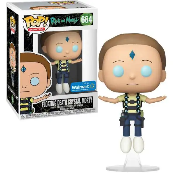 Funko Rick & Morty POP! Animation Floating Death Crystal Morty Exclusive Vinyl Figure #664 [Damaged Package]