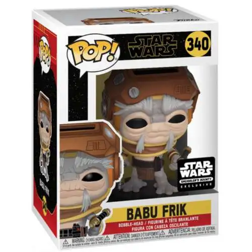Funko The Rise of Skywalker POP! Star Wars Babu Frik Exclusive Vinyl Figure #340