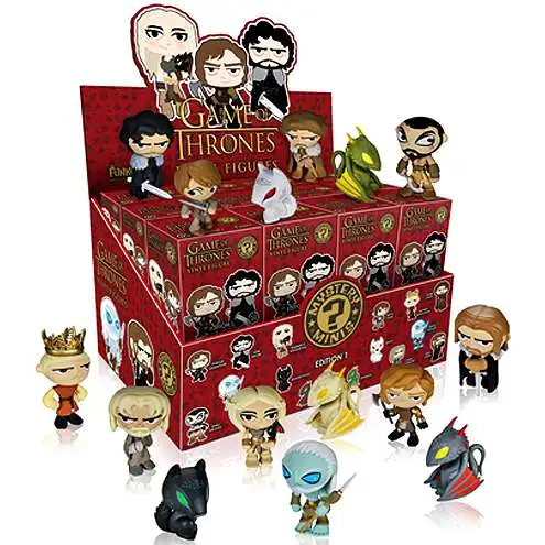 Funko Mystery Minis Game of Thrones Series 1 Mystery Box [24 Packs]