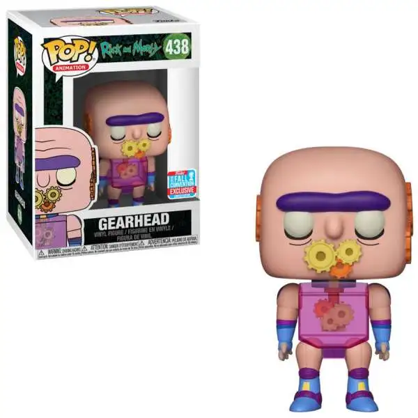 Funko Rick & Morty POP! Animation Gearhead Exclusive Vinyl Figure #438