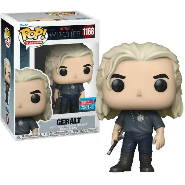 Funko The Witcher POP! Television Geralt Exclusive Vinyl Figure #1168 [Damaged Package]