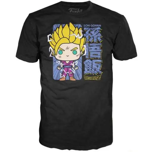 Funko Dragon Ball Z POP! Tees Super Saiyan 2 Gohan Exclusive T-Shirt [Medium]