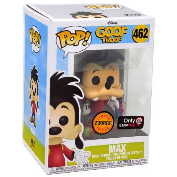 Funko Goof Troop POP! Disney Max Exclusive Vinyl Figure #462 [Skateboard, Chase Version]