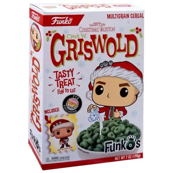 FunkO's National Lampoon's Christmas Vacation Clark W. Griswold Exclusive Breakfast Cereal [Damaged Package]