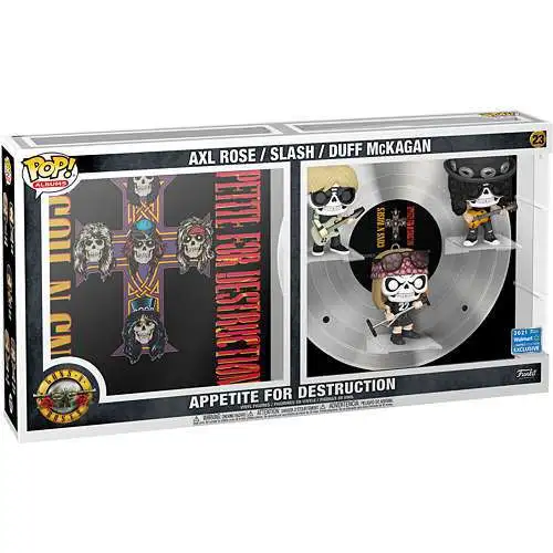 Funko POP！ ROCKS  GUNS'N'ROSES 3体セット Funko Guns N Roses Deluxe POP Rock Albums Appetite For Destruction