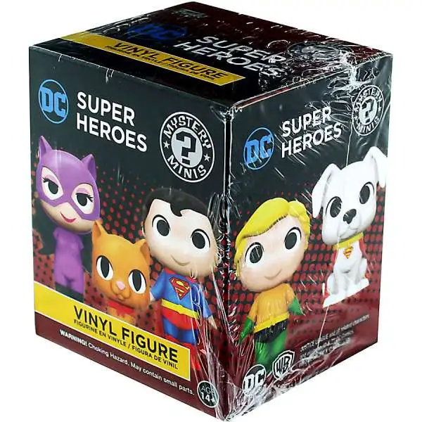Funko Mystery Minis DC Super Heroes & Pets Mystery Pack [1 RANDOM Figure]