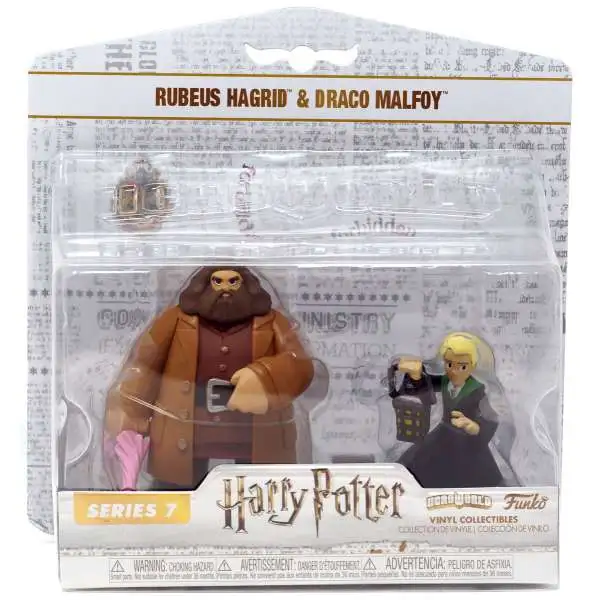 Funko Harry Potter Hero World Series 7 Rubeus Hagrid & Draco Malfoy Exclusive 4-Inch Vinyl Figure 5-Pack [Damaged Package]