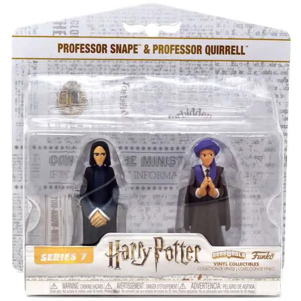Funko Harry Potter Hero World Series 7 Professor Snape & Professor Quirrell Exclusive 4-Inch Vinyl Figure 5-Pack