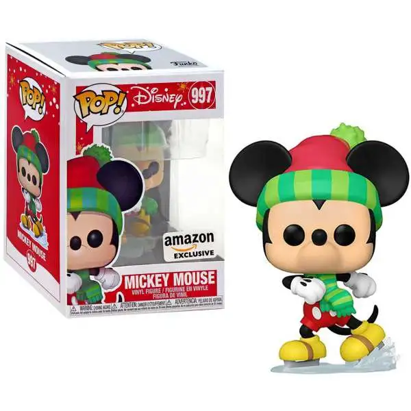 Funko POP! Disney Holiday Mickey Exclusive Vinyl Figure #997 [2020, Holiday Collector Box]