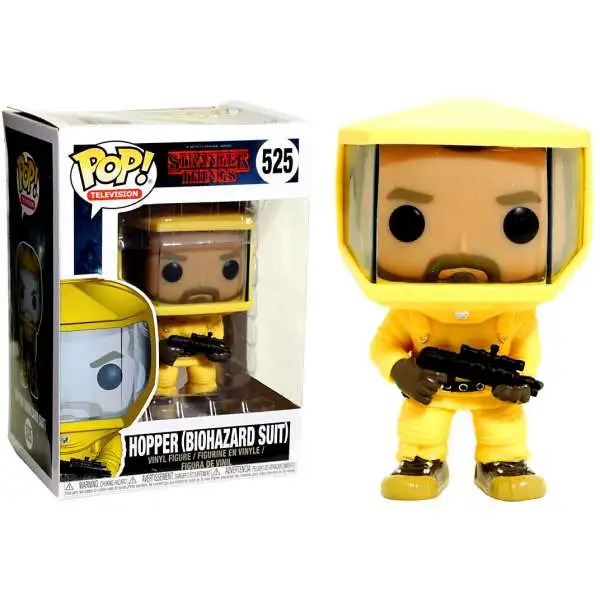 Funko Stranger Things POP! Television Hopper Exclusive Vinyl Figure #525 [Biohazard Suit, Damaged Package]