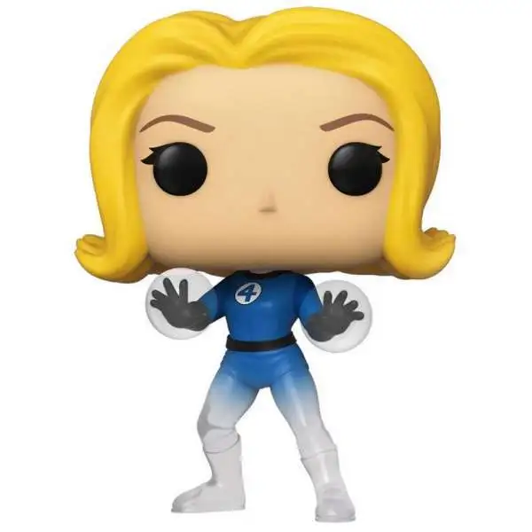 Funko Fantastic Four POP! Marvel Invisible Girl Exclusive Vinyl Bobble Head #567 [Translucent, Damaged Package]