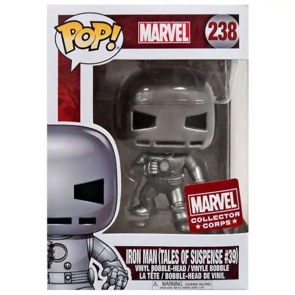 Funko POP! Marvel Iron Man (Tales of Suspense #39) Exclusive Vinyl Bobble Head #238 [First Appearance]