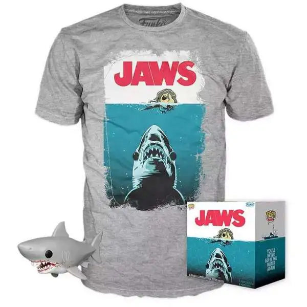 Funko POP! Tees Jaws Exclusive Vinyl Figure & T-Shirt [X-Large]