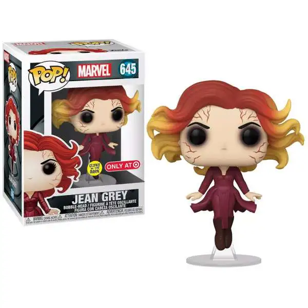 Funko X-Men 20th POP! Marvel Jean Grey Exclusive Vinyl Figure #645 [Glow-in-the-Dark]