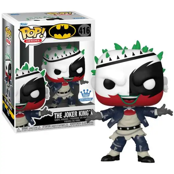 Funko DC Batman POP! Heroes The Joker King Exclusive Vinyl Figure #416