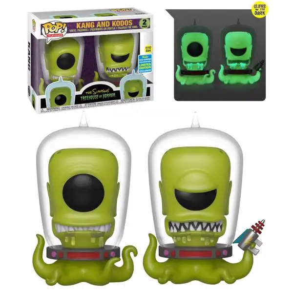 Funko The Simpsons Treehouse of Horror POP! Animation Kang & Kodos Exclusive Vinyl Figure