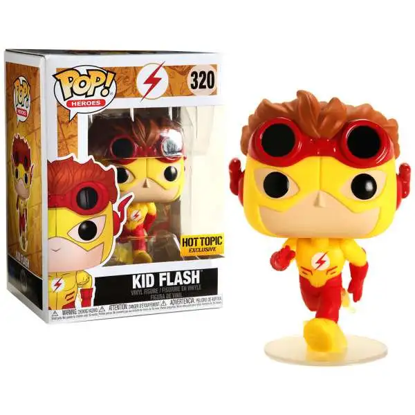 Funko DC The Flash POP! Heroes Kid Flash Exclusive Vinyl Figure #320
