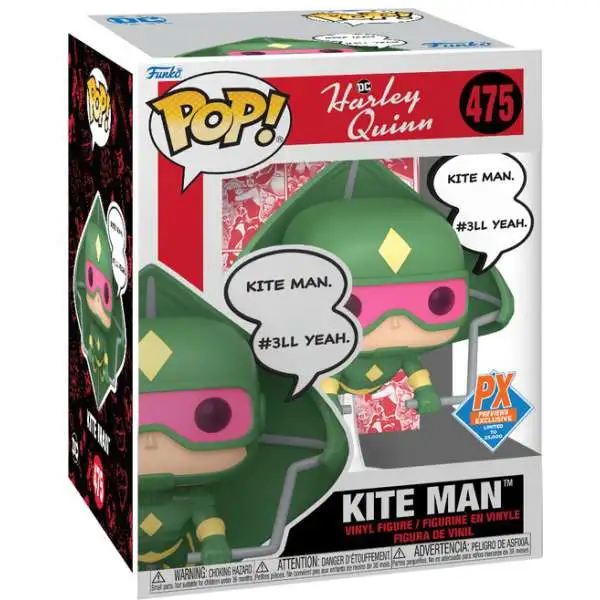 Funko DC Harley Quinn POP! Premium Kite Man Exclusive Vinyl Figure #475