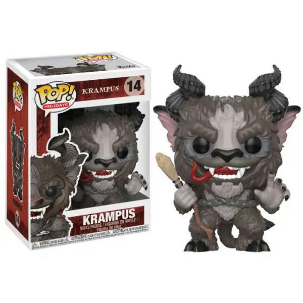 Funko POP! Holidays Krampus Vinyl Figure #14 [Grey, Regular Version, Damaged Package]