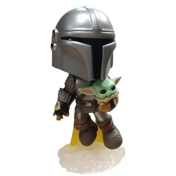 Funko Star Wars The Mandalorian with The Child / Baby Yoda 1/24 Mystery Minifigure [Flying Loose]