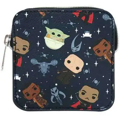 Funko Star Wars The Mandalorian All-Over Print Exclusive Coin Purse