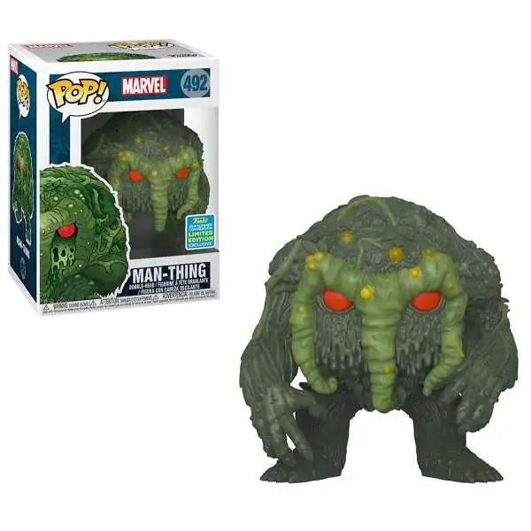 Funko POP! Marvel Man-Thing Exclusive Vinyl Bobble Head #492