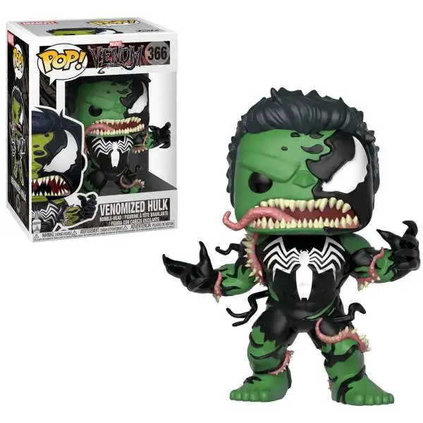 Funko POP! Marvel Venomized Hulk Vinyl Bobble Head #366 [Damaged Package]