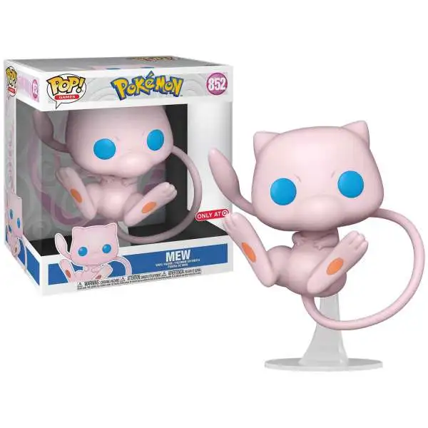 Funko Pokemon POP! Games Mew Exclusive Vinyl Figure #852 [Super-Sized]