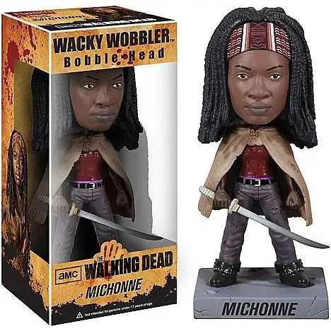 Funko The Walking Dead Wacky Wobbler Michonne Bobble Head