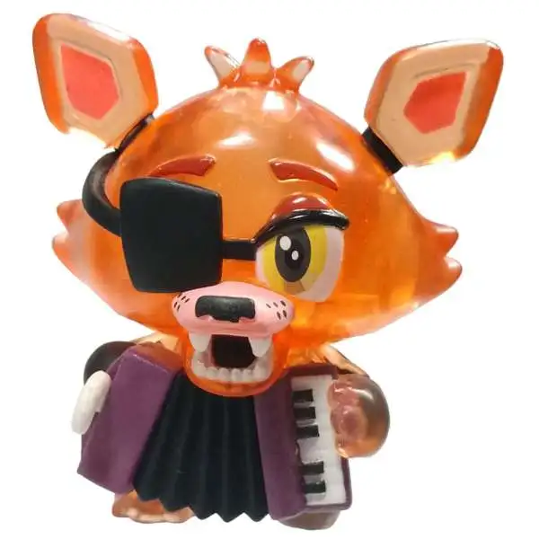 Funko Five Nights at Freddy's Pizzeria Simulator Rockstar Foxy 1/6 Mystery Minifigure [Glow In The Dark / Transparent Loose]