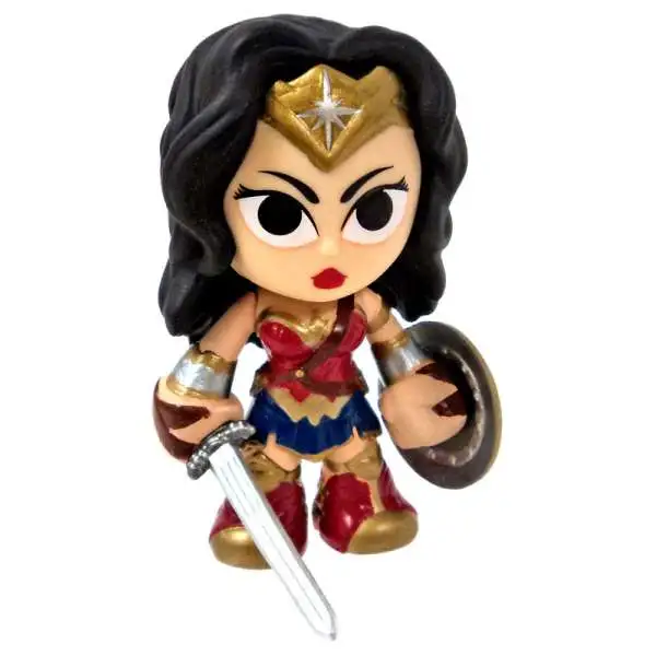 Funko DC Batman v Superman Wonder Woman with Sword and Shield 2.5-Inch 1/12 Mystery Minifigure [Loose]