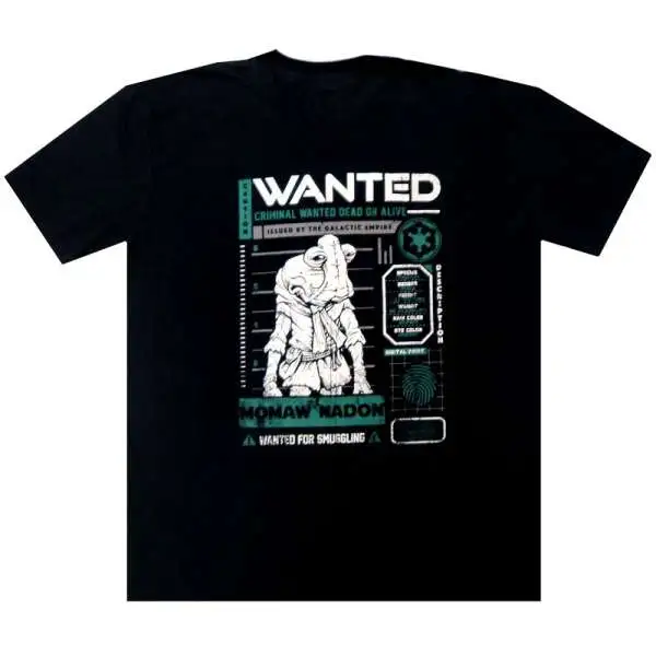 Funko Star Wars A New Hope Momaw Nadon: Wanted Exclusive T-Shirt [X-Large]