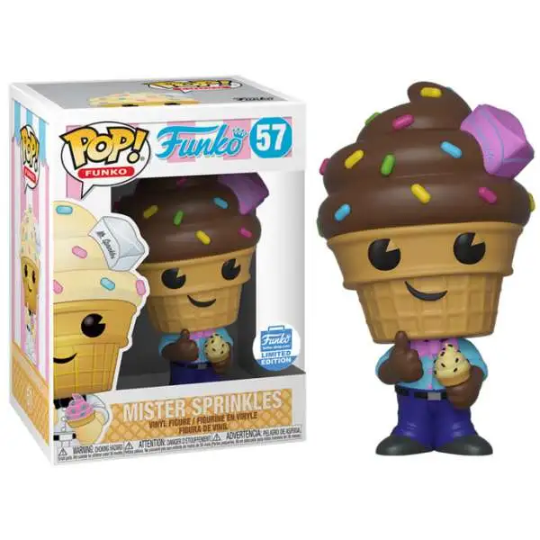 Spastik Plastik POP! Funko Mister Sprinkles Exclusive Vinyl Figure #57 [Chocolate]