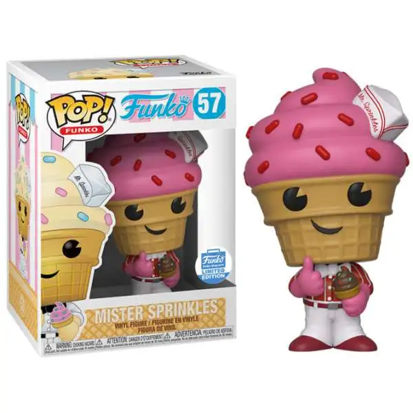 Spastik Plastik POP! Funko Mister Sprinkles Exclusive Vinyl Figure #57 [Strawberry]