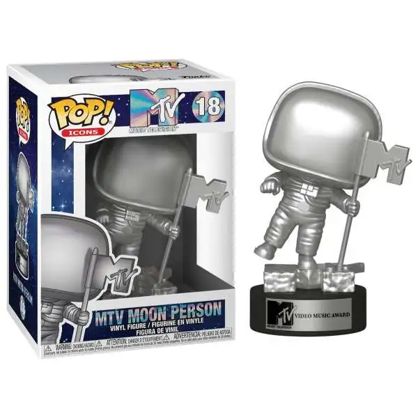 Funko MTV POP! Icons Music Awards Moon Person Vinyl Figure #18 [Damaged Package]