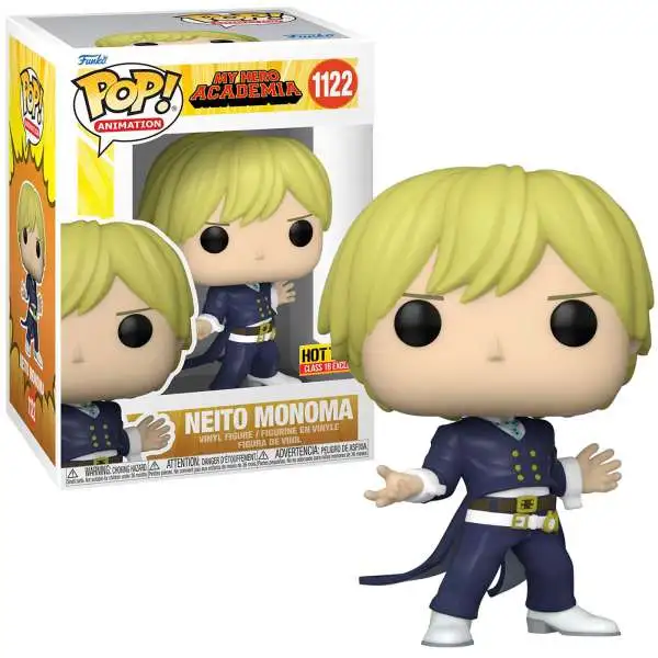Funko My Hero Academia POP! Animation Neito Monoma Exclusive Vinyl Figure #1122