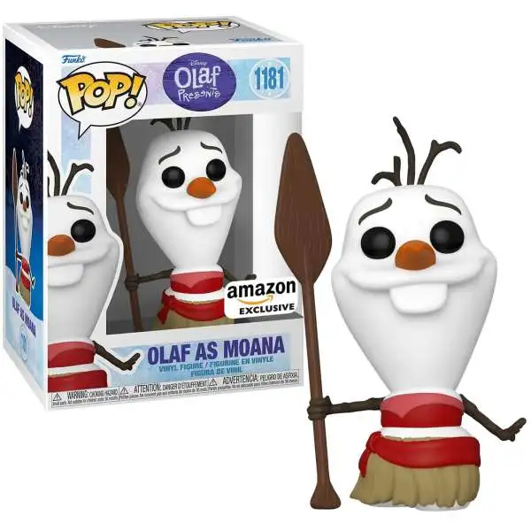 Funko Olaf Presents POP! Disney Olaf as Moana Vinyl Figure #1181