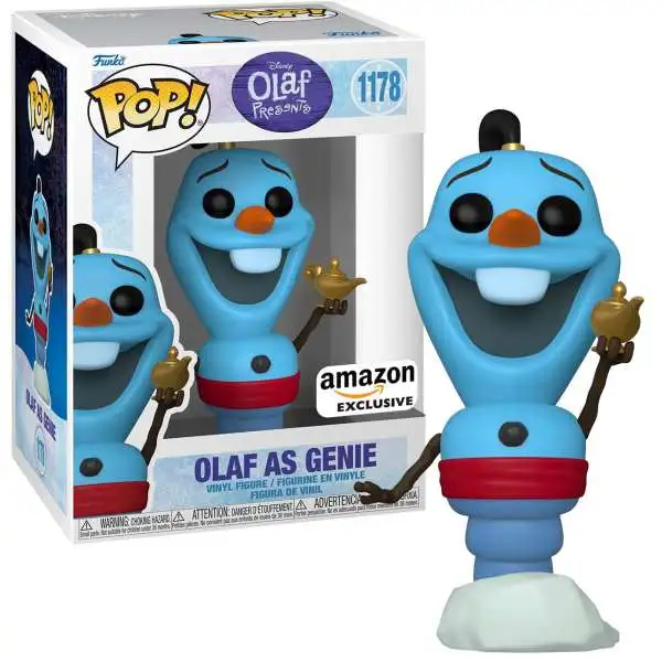Funko Olaf Presents POP! Disney Olaf as Genie Vinyl Figure #1178