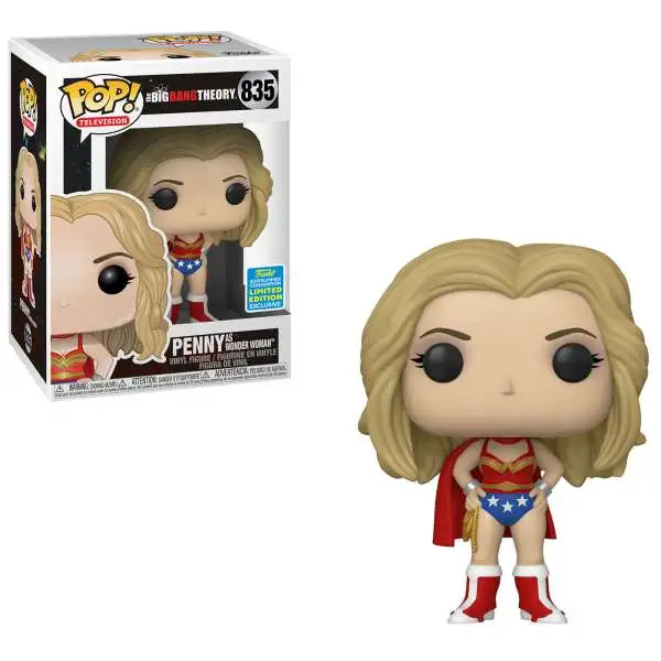 Funko The Big Bang Theory POP! Television Penny as Wonder Woman Exclusive Vinyl Figure #835 [Damaged Package]