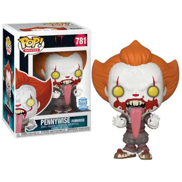 Funko IT Movie Chapter 2 POP! Movies Pennywise Exclusive Vinyl Figure #781 [Funhouse]
