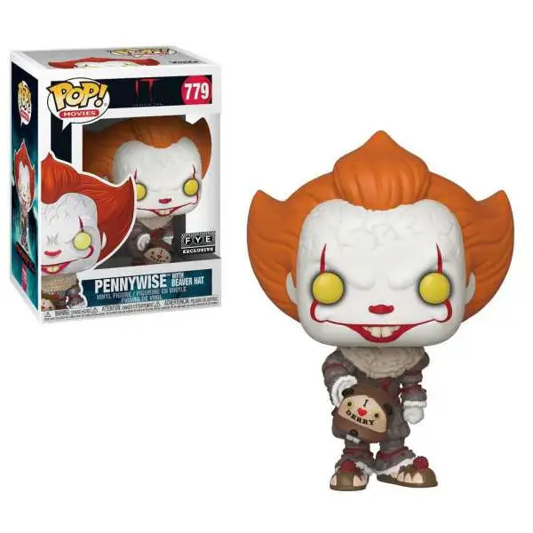 Funko IT Movie Chapter 2 POP! Movies Pennywise Exclusive Vinyl Figure #779 [with Beaver Hat]