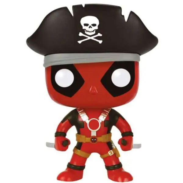 Funko POP! Marvel Deadpool Exclusive Vinyl Bobble Head #113 [Pirate, Loose]